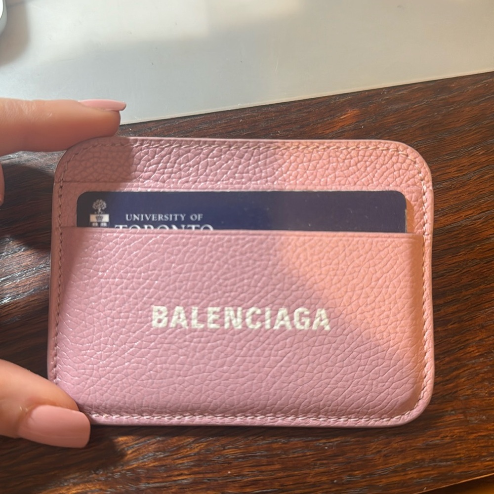 Brand new condition Balenciaga card holder. With original box and receipt!